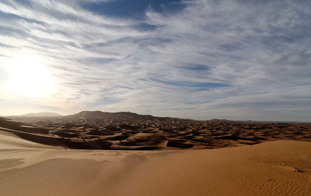 Morgenstimmung in der Sahara