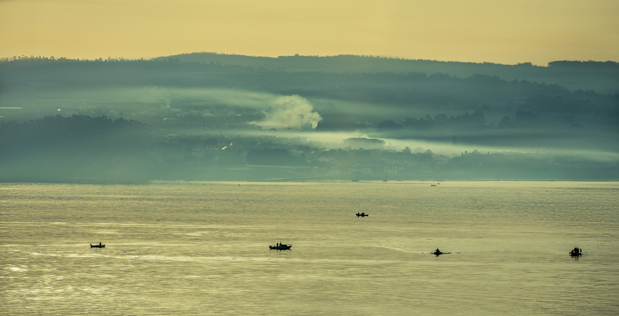 Morgenstimmung in Ferrol / Spanien