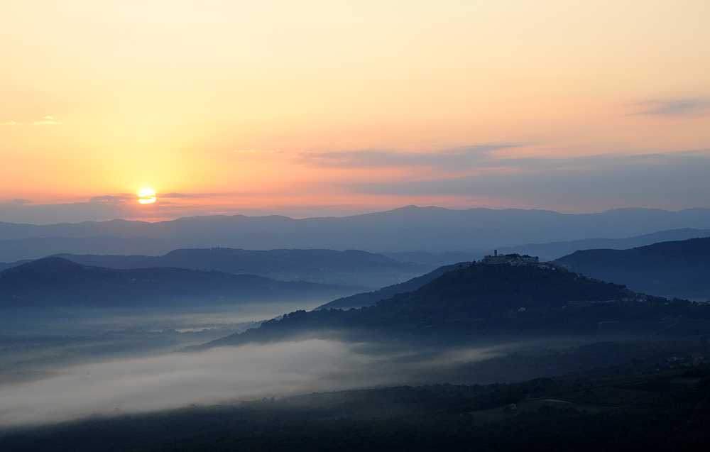 Morgenstimmung in Kroatien