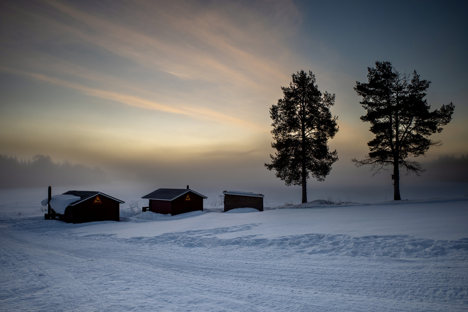 Morgenstimmung in Lappland…