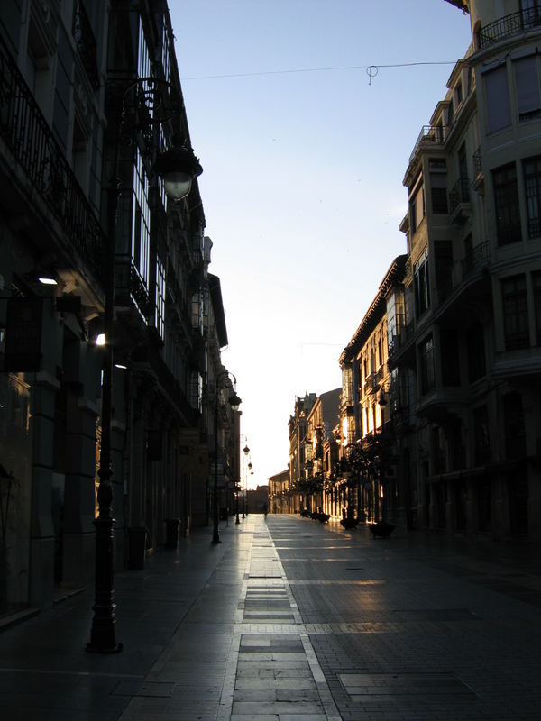 Morgenstimmung in Leon