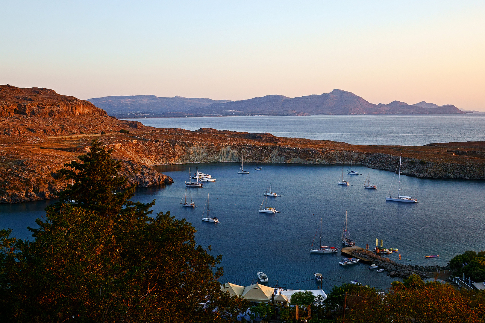 Morgenstimmung in Lindos