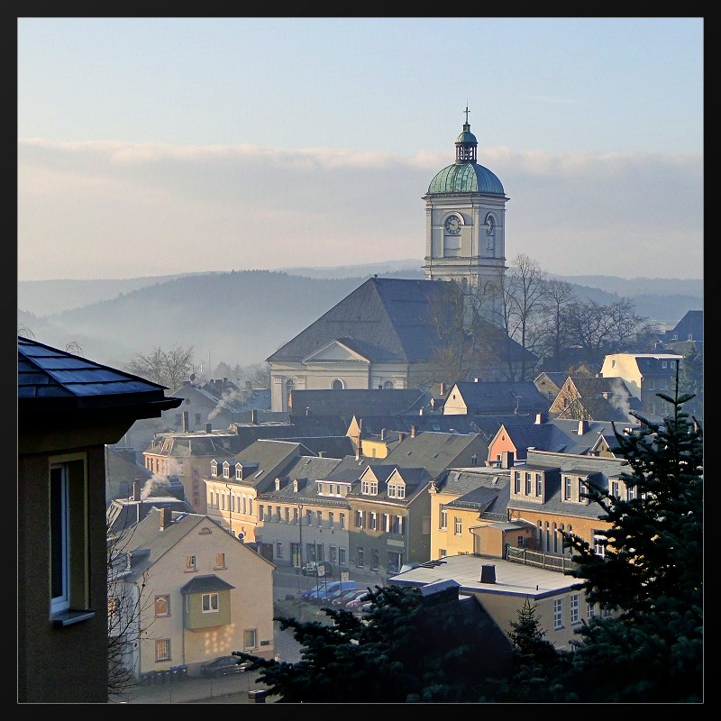 Morgenstimmung in Lößnitz