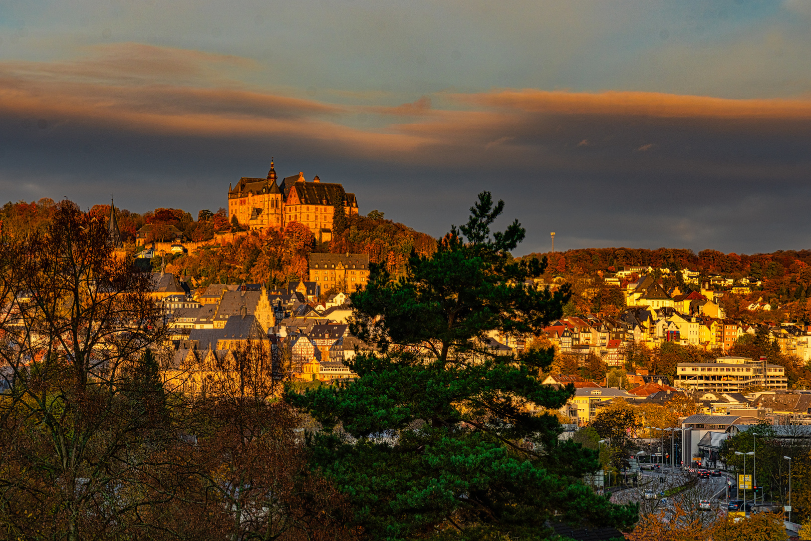 Morgenstimmung in Marburg