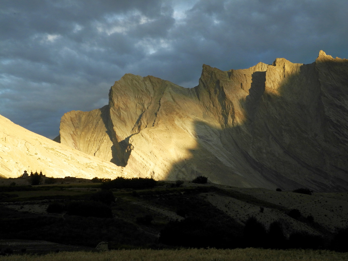 Morgenstimmung in Nerak, Zanskar