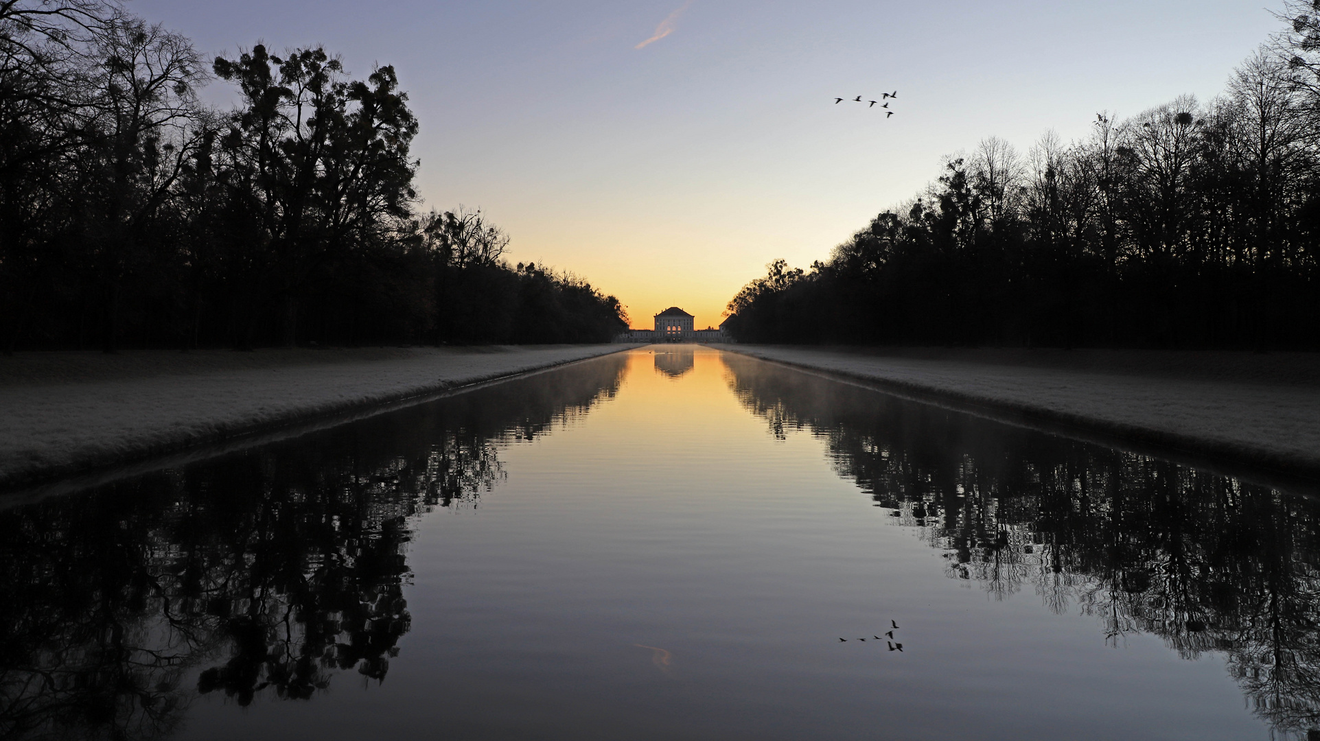 Morgenstimmung in Nymphenburg