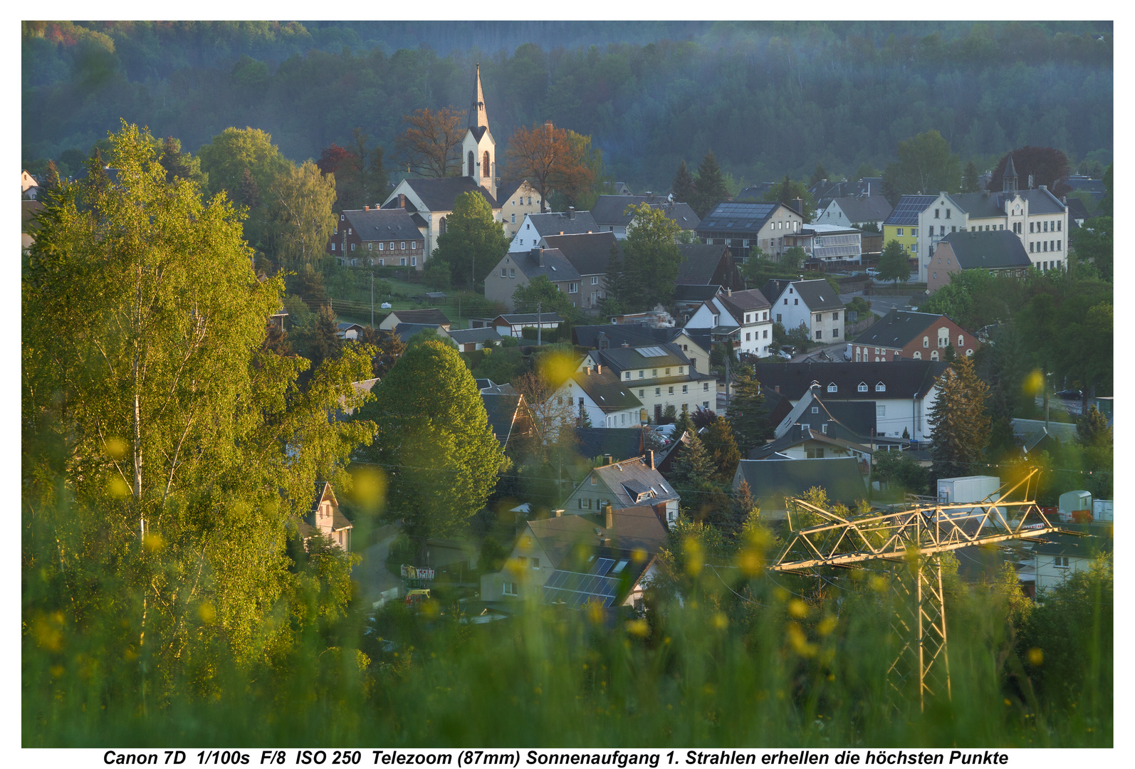 Morgenstimmung in Pockau 