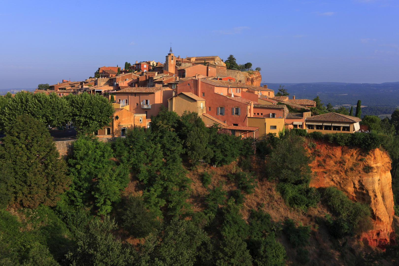 Morgenstimmung in Roussillon