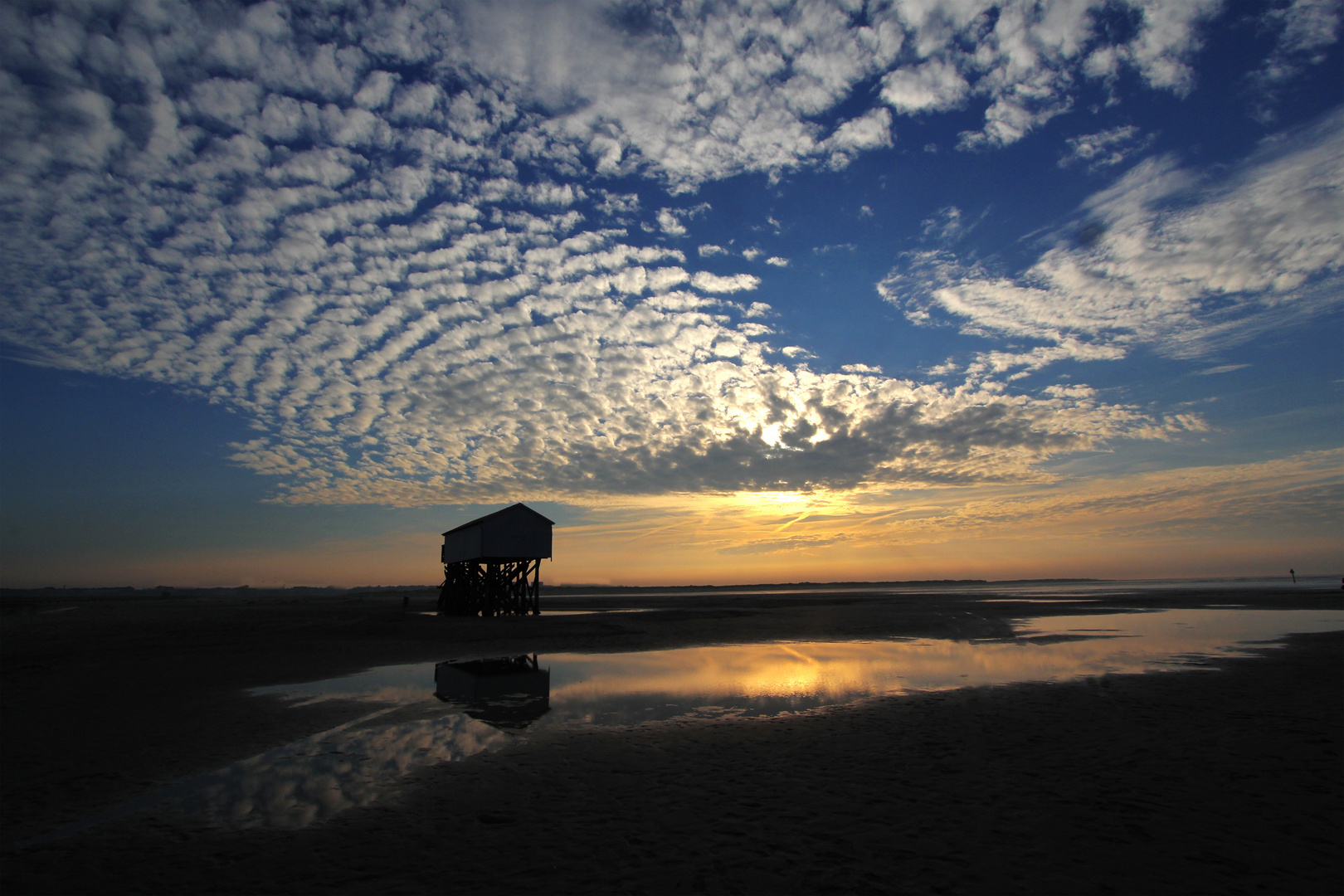 Morgenstimmung in Sankt Peter Ording