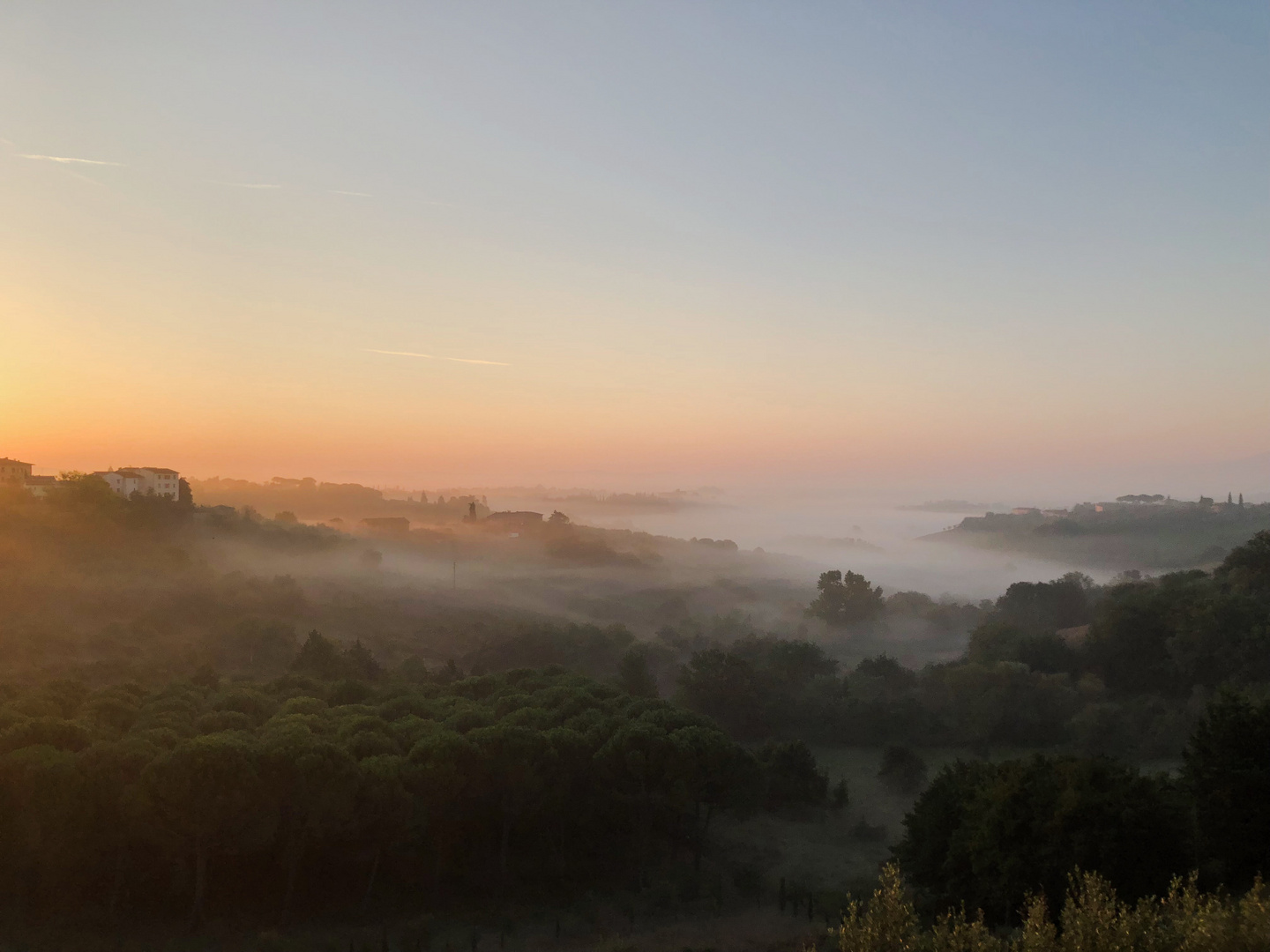 Morgenstimmung in Siena