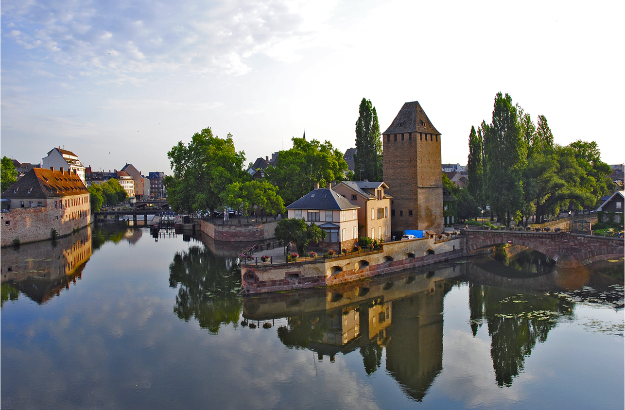 Morgenstimmung in Strasbourg