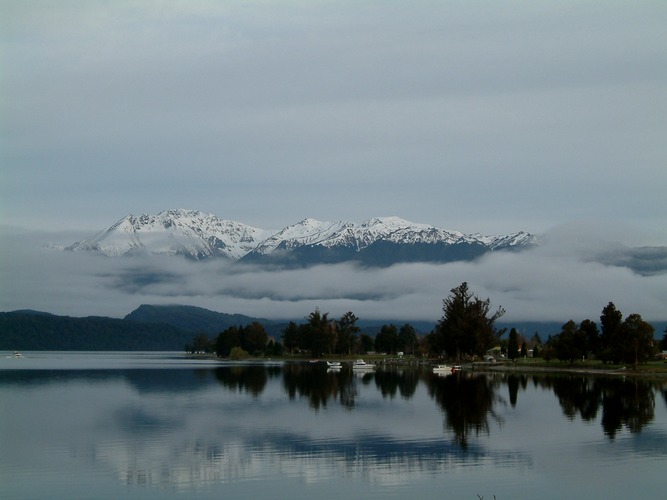 Morgenstimmung in Te Anau