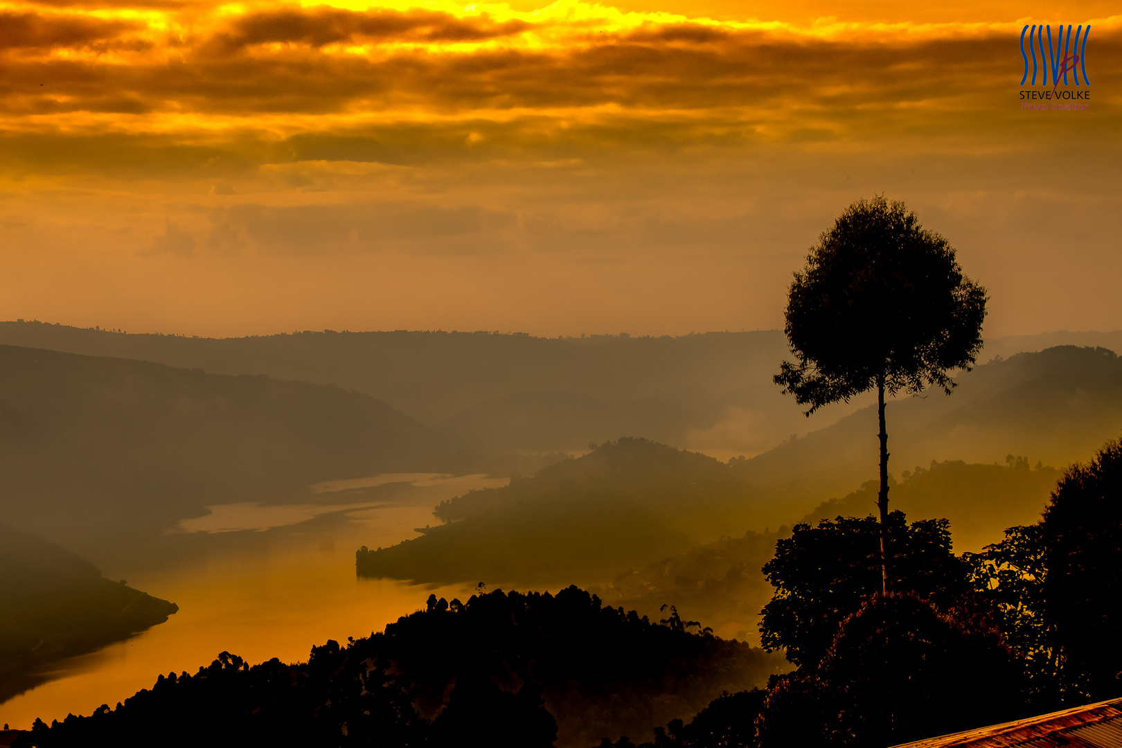 Morgenstimmung in Uganda