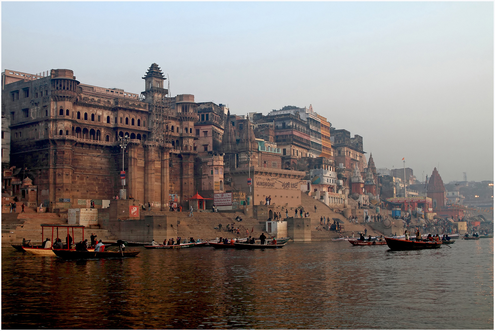 Morgenstimmung in Varanasi