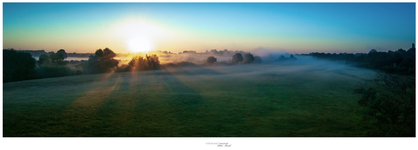 MORGENSTIMMUNG Landschaftsaufnahme