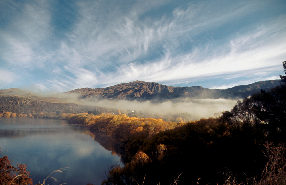 Morgenstimmung nahe Arrowtown