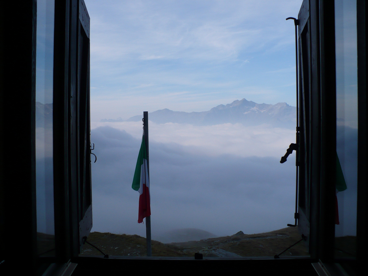 Morgenstimmung Rifugio Bertacchi