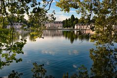 Morgenstimmung Schloss  Benrath Düsseldorf
