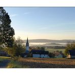 Morgenstimmung über Ahornberg