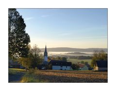 Morgenstimmung über Ahornberg