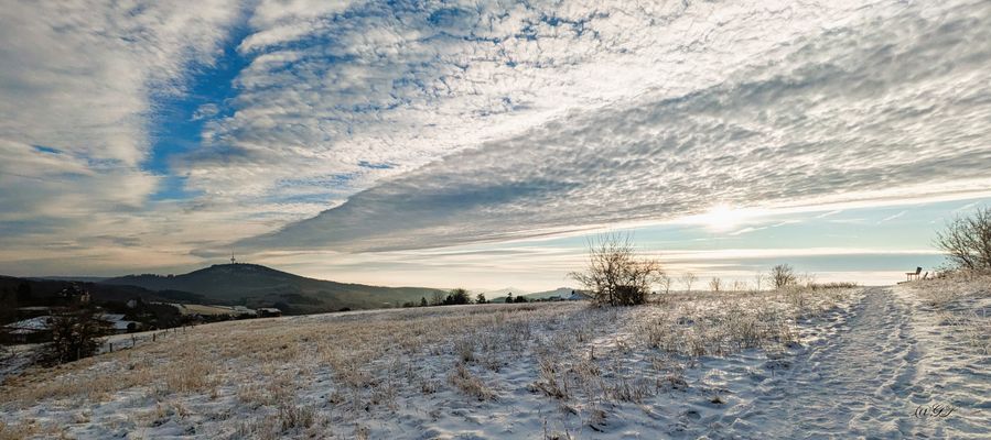 Morgenstimmung über dem Land