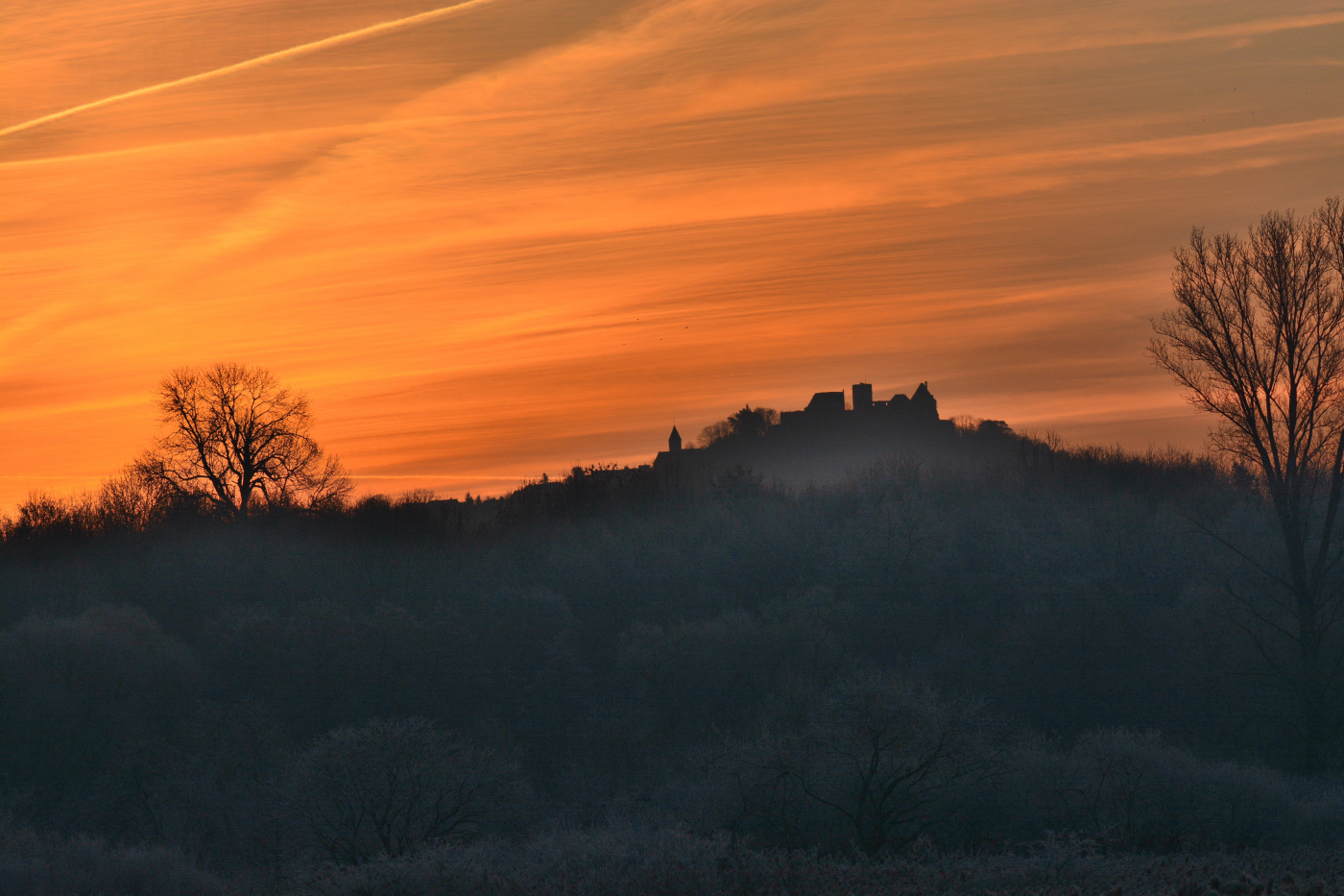 Morgenstimmung....  über dem Odenwald