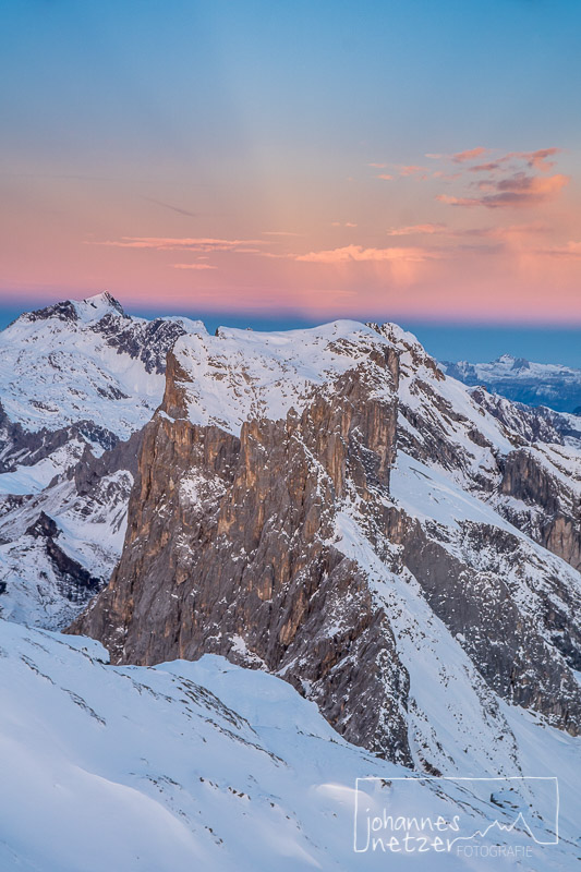 Morgenstimmung über dem Rätikon