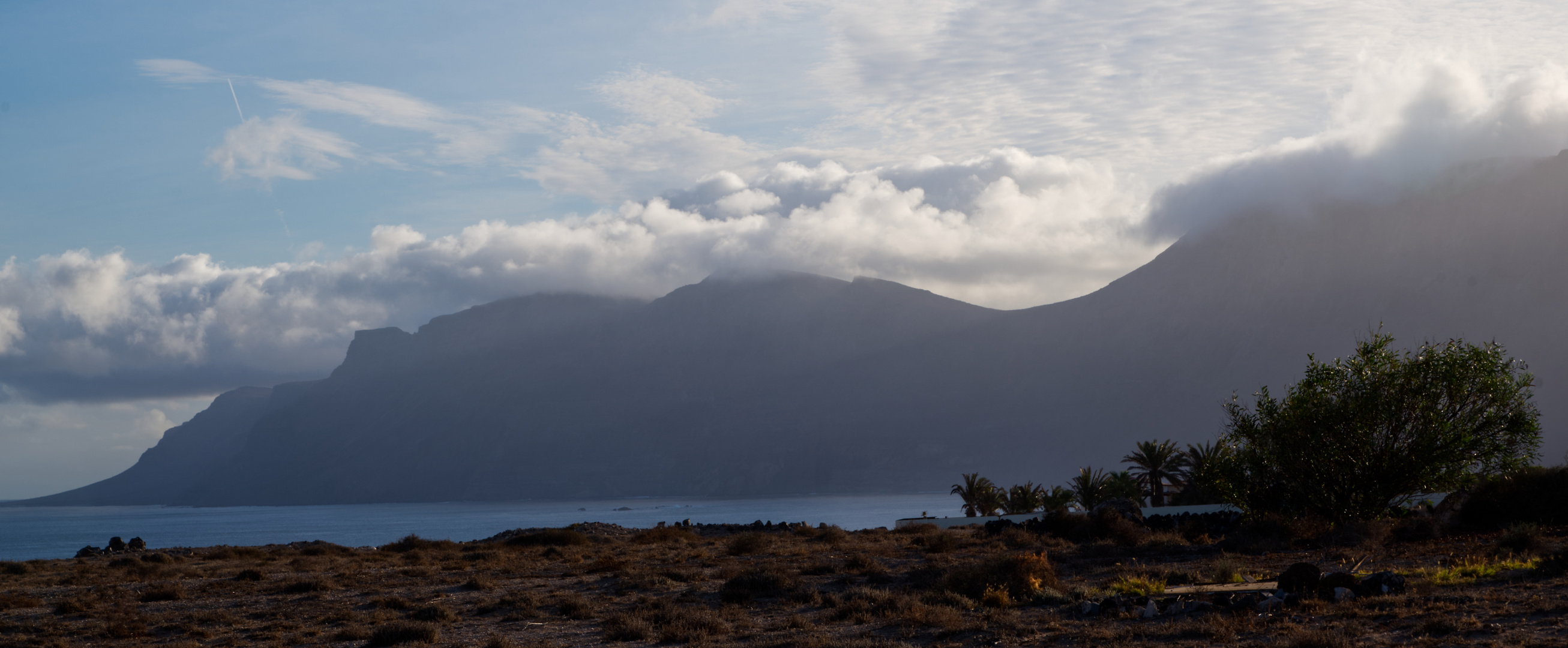 Morgenstimmung über dem Risco de Famara