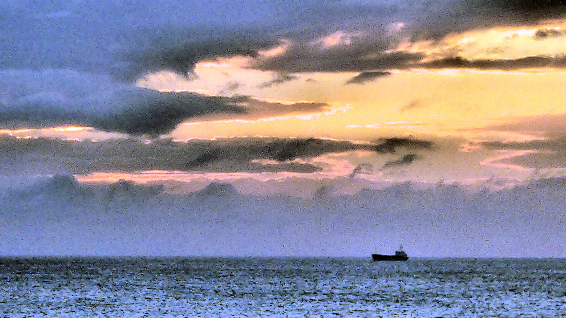 Morgenstimmung über der Ostsee