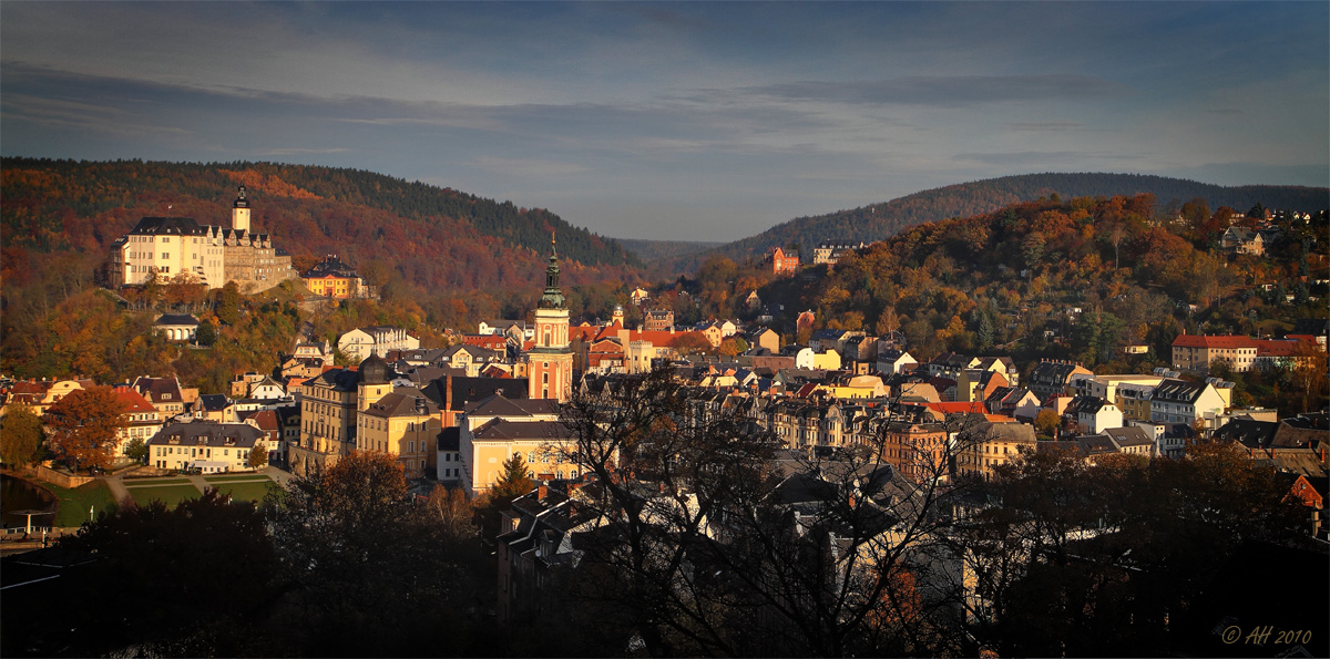 Morgenstimmung über Greiz