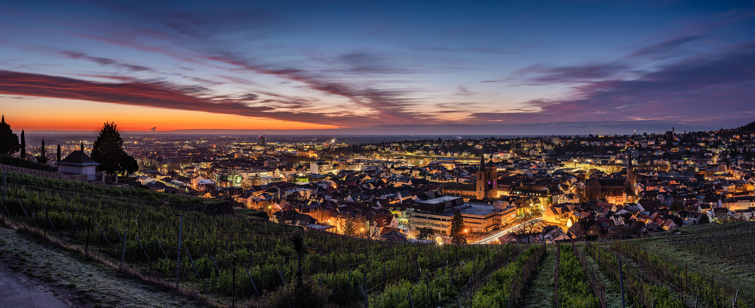 Morgenstimmung über Neustadt