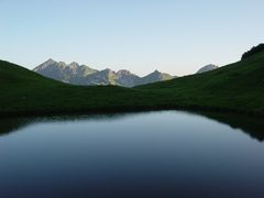 Morgenstimmung unterhalb Biberkopf