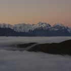 Morgenstimmung von der Es-cha Hütte