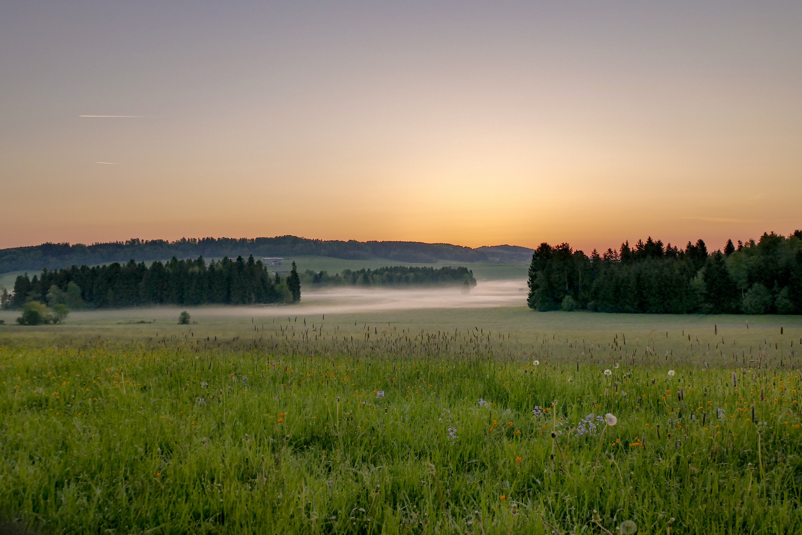 Morgenstimmung vor Sonnenaufgang 5:34 Uhr