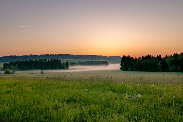 Morgenstimmung vor Sonnenaufgang 5:34 Uhr