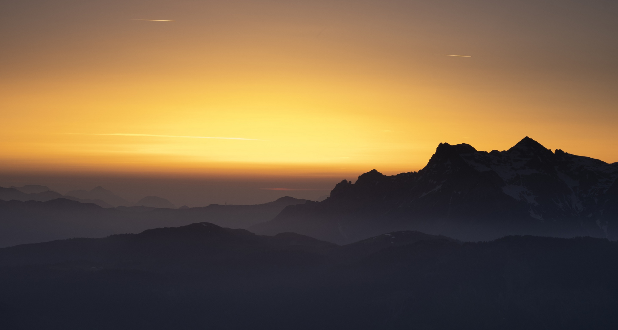 Morgenstimmung Wilder Kaiser Kitzbüheler Alpen