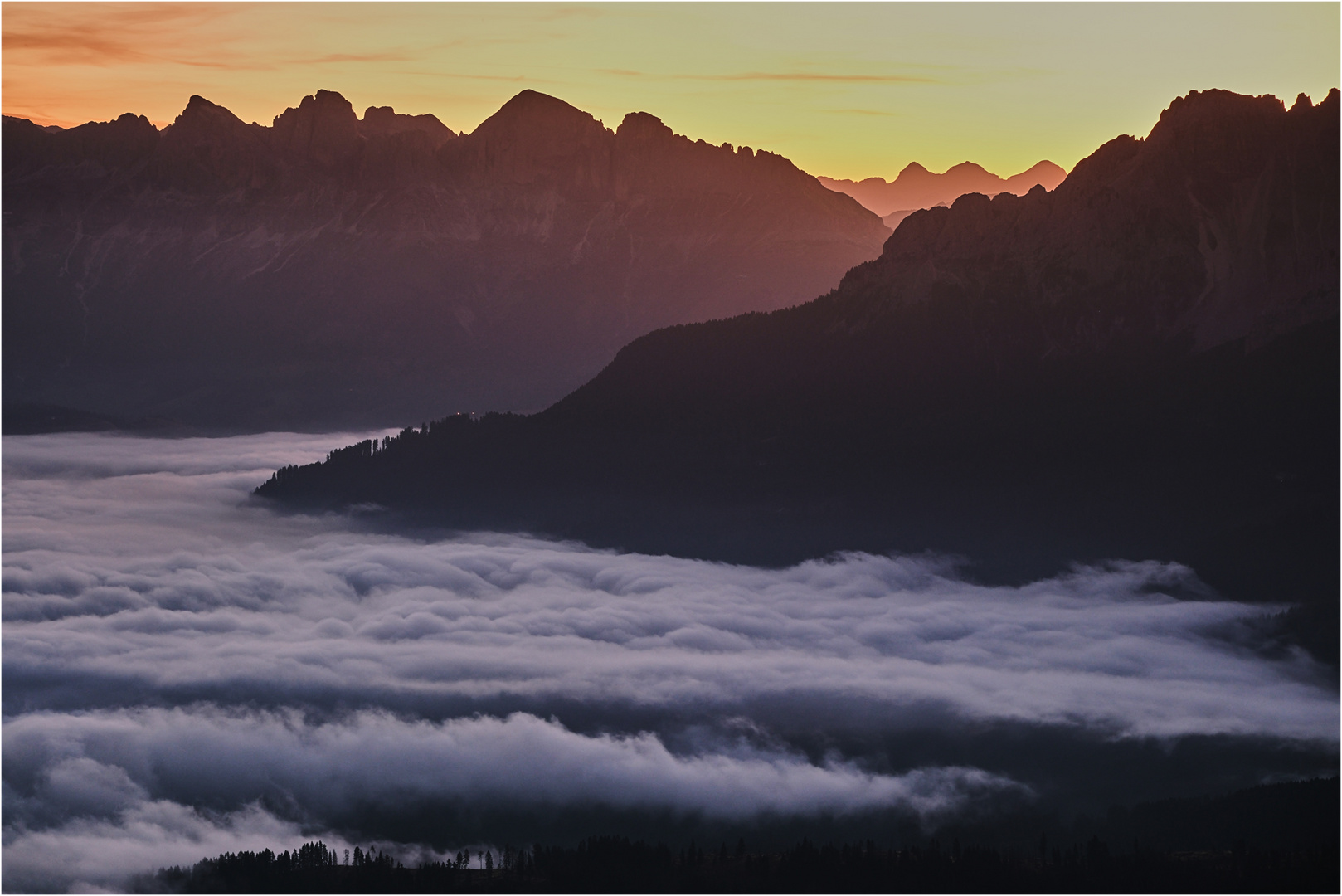 Morgenstimmungen am Berg