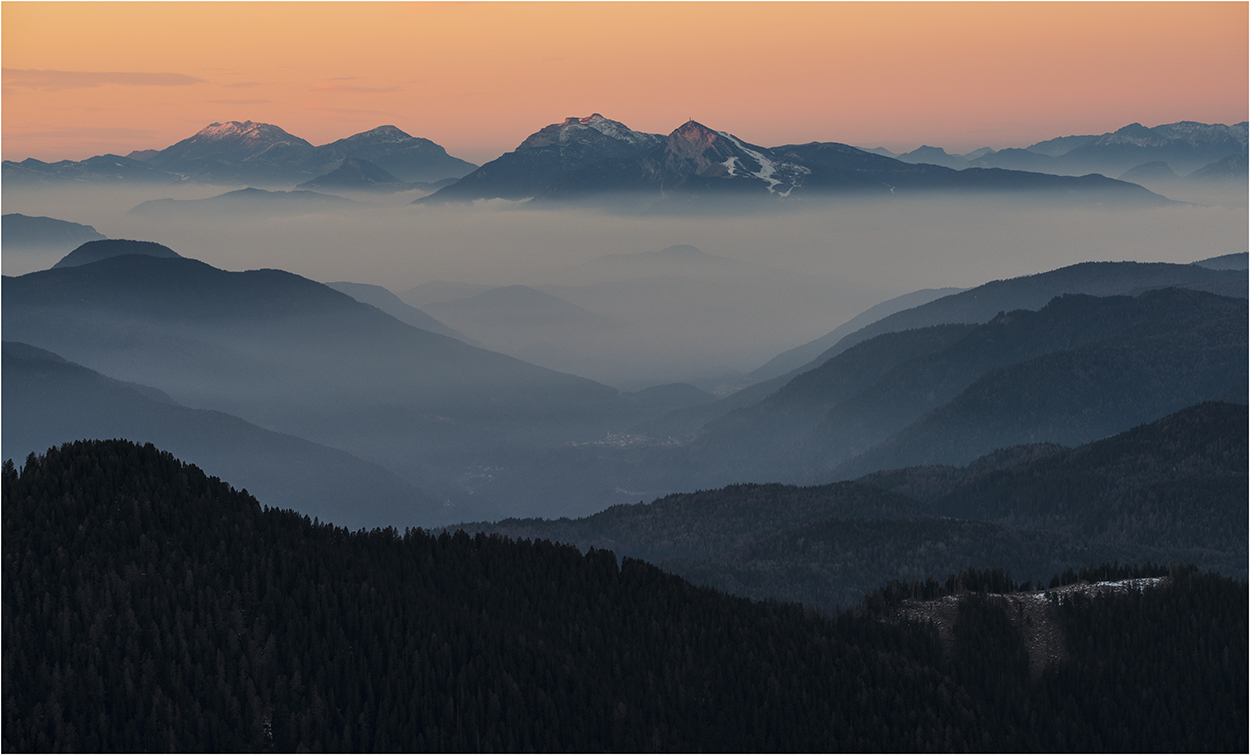 Morgenstimmungen in den Tälern