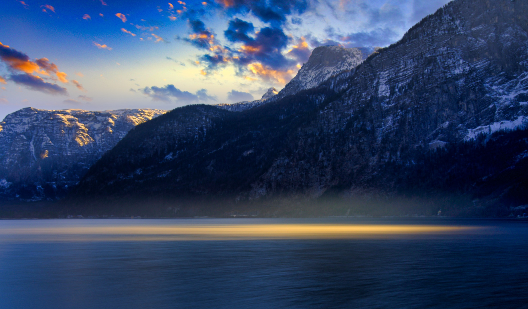 Morgenstinmung in Hallstatt