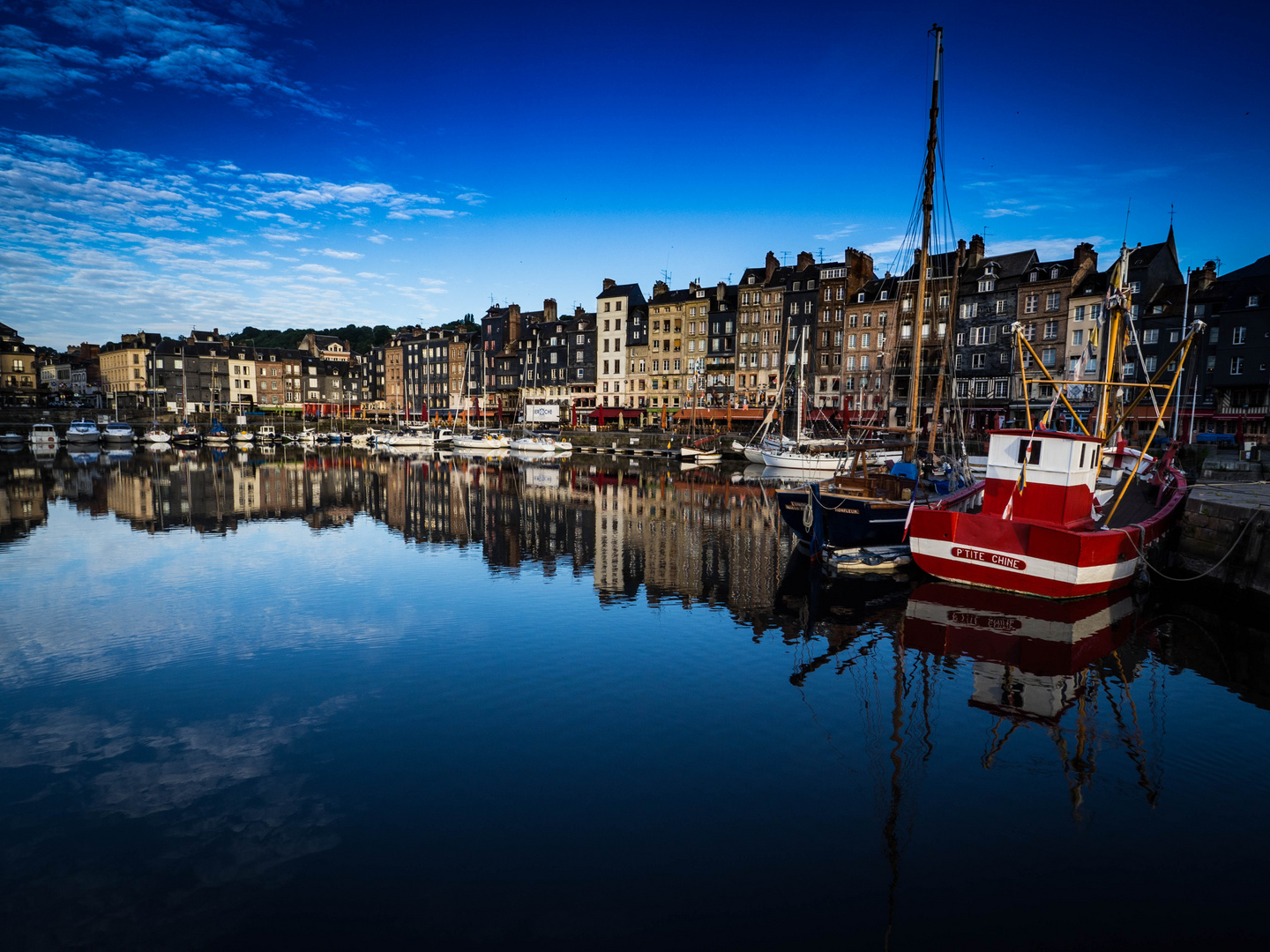 Morgenstund hat Gold im Mund - Honfleur