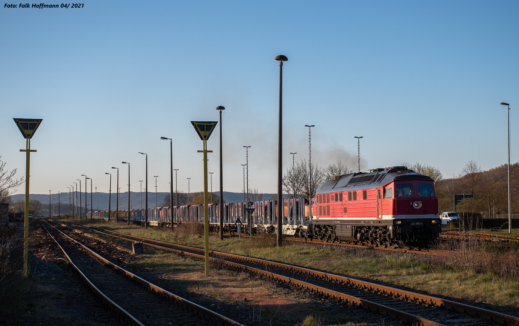 Morgenstund im Bahnhof 