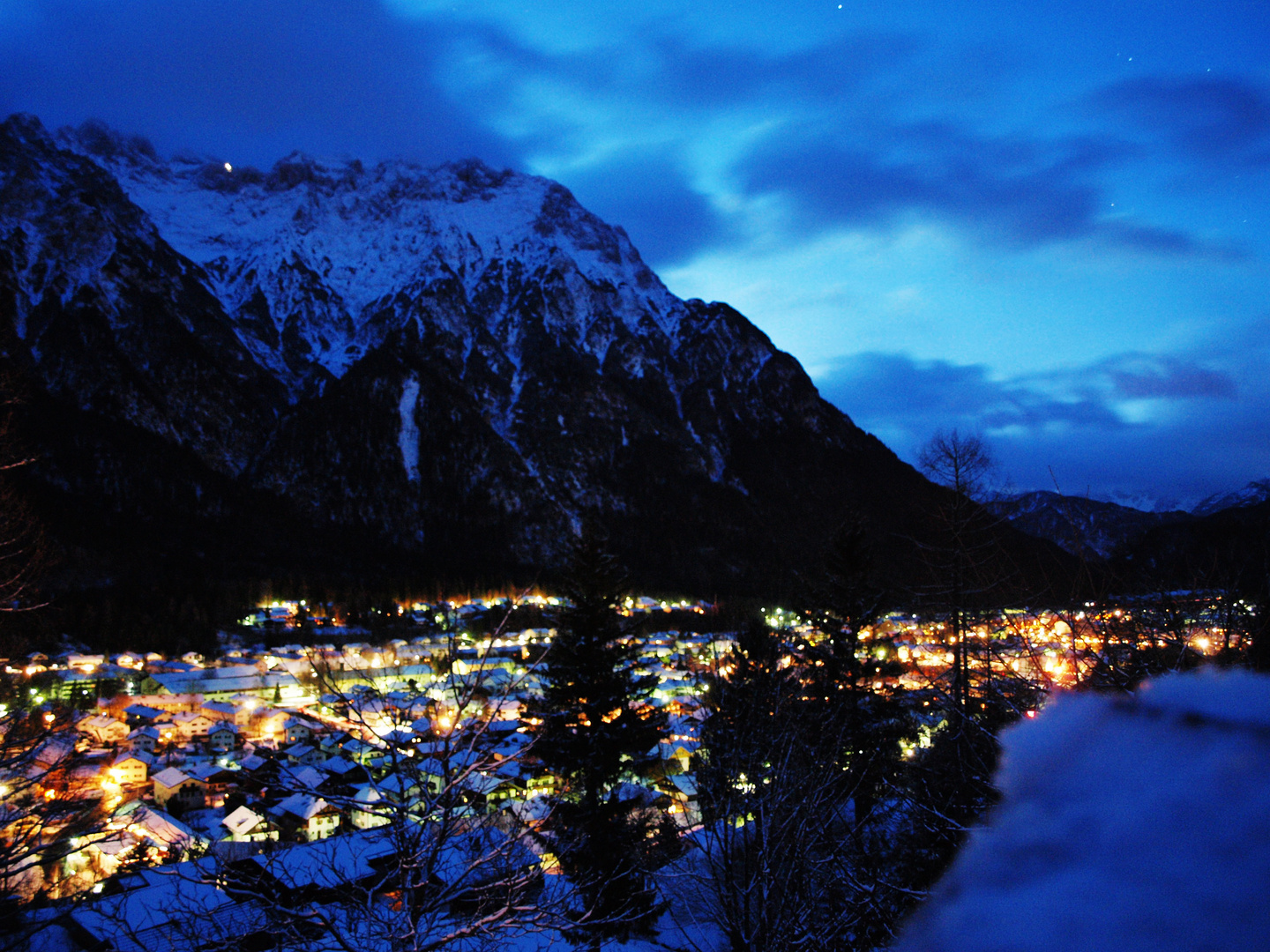 Morgenstund in Mittenwald