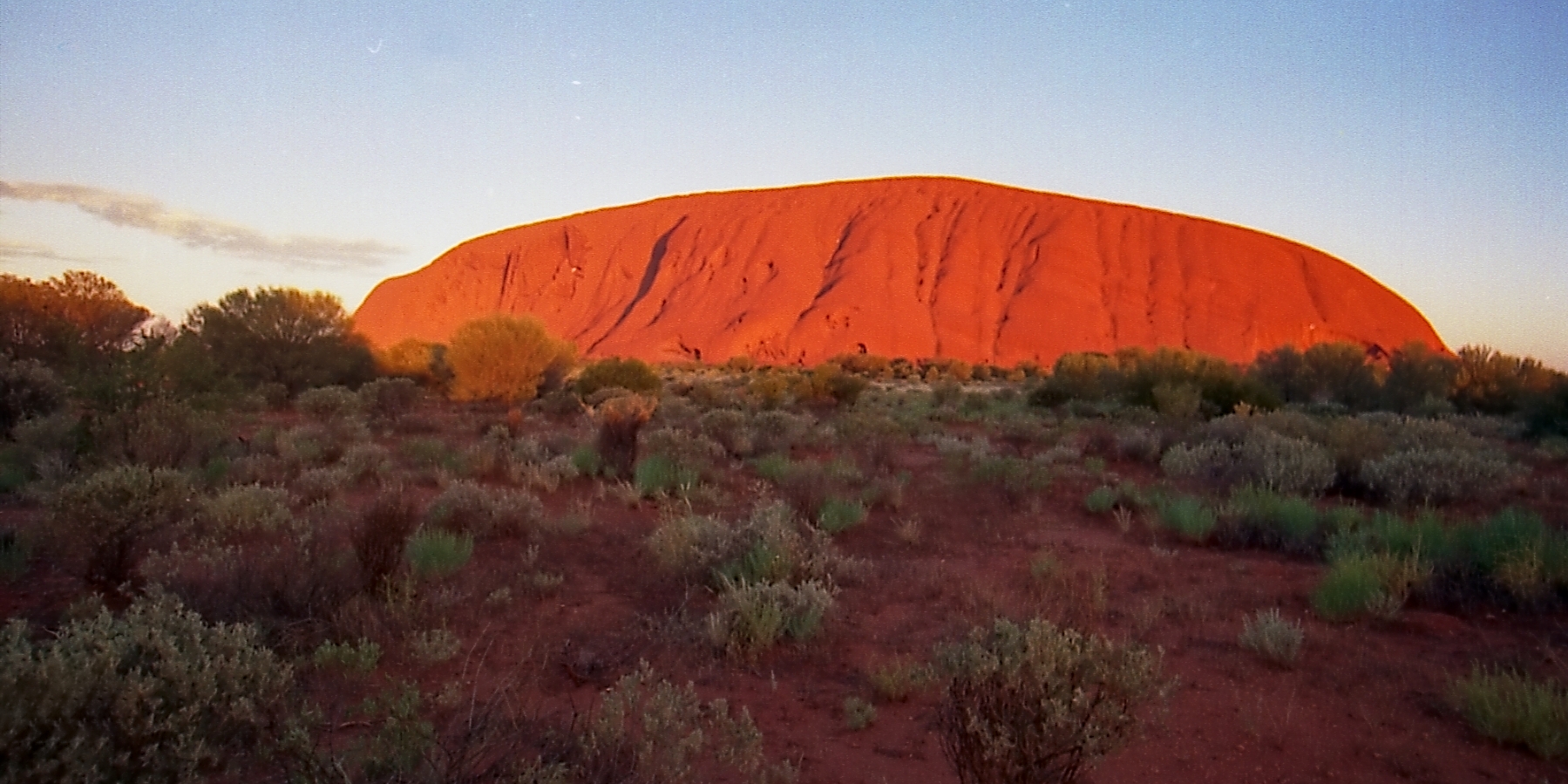 Morgenstunde am Uluru