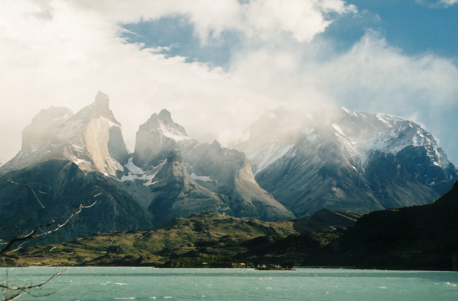 Morgensturm am Torres del Paine