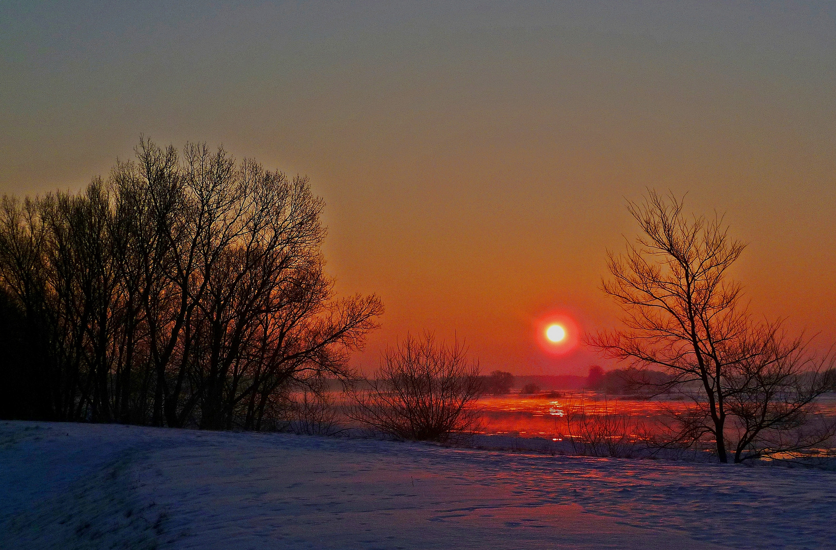 ...morgentliche Stimmung im Februar