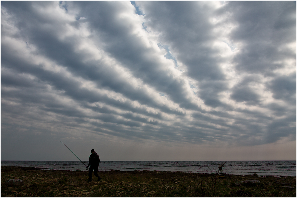 Morgenwolken...