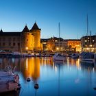 Morges, Hafen und Burg