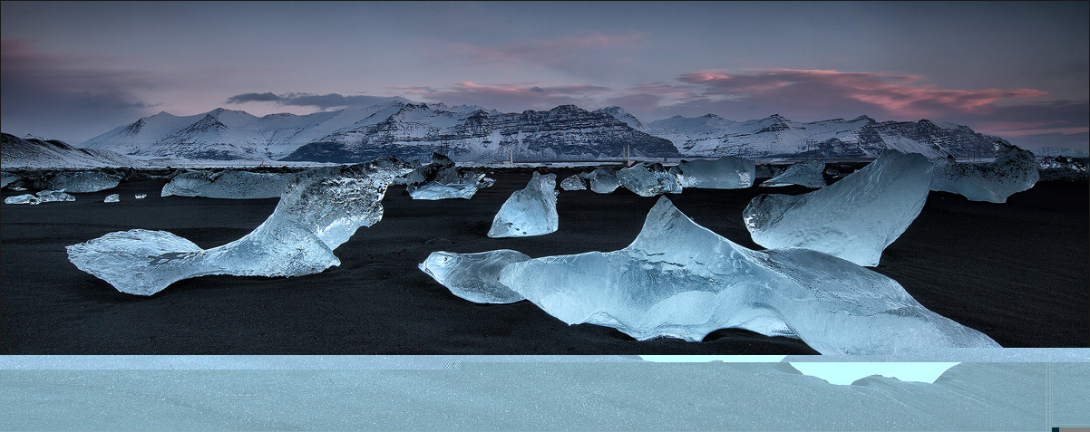 [ _morgunroði // Breiðamerkursandur]