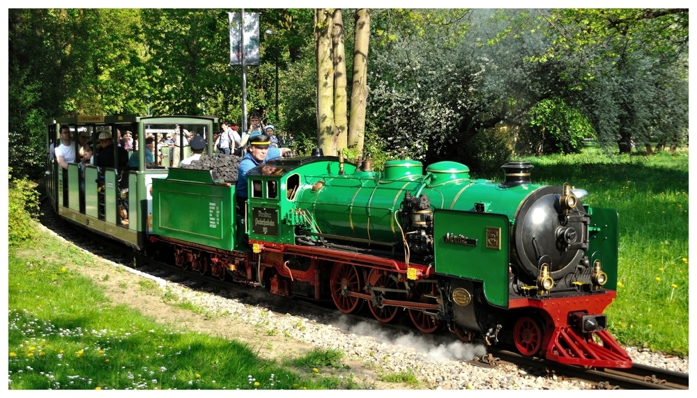 &quot;Moritz&quot; von der Dresdner Parkeisenbahn Foto &amp; Bild