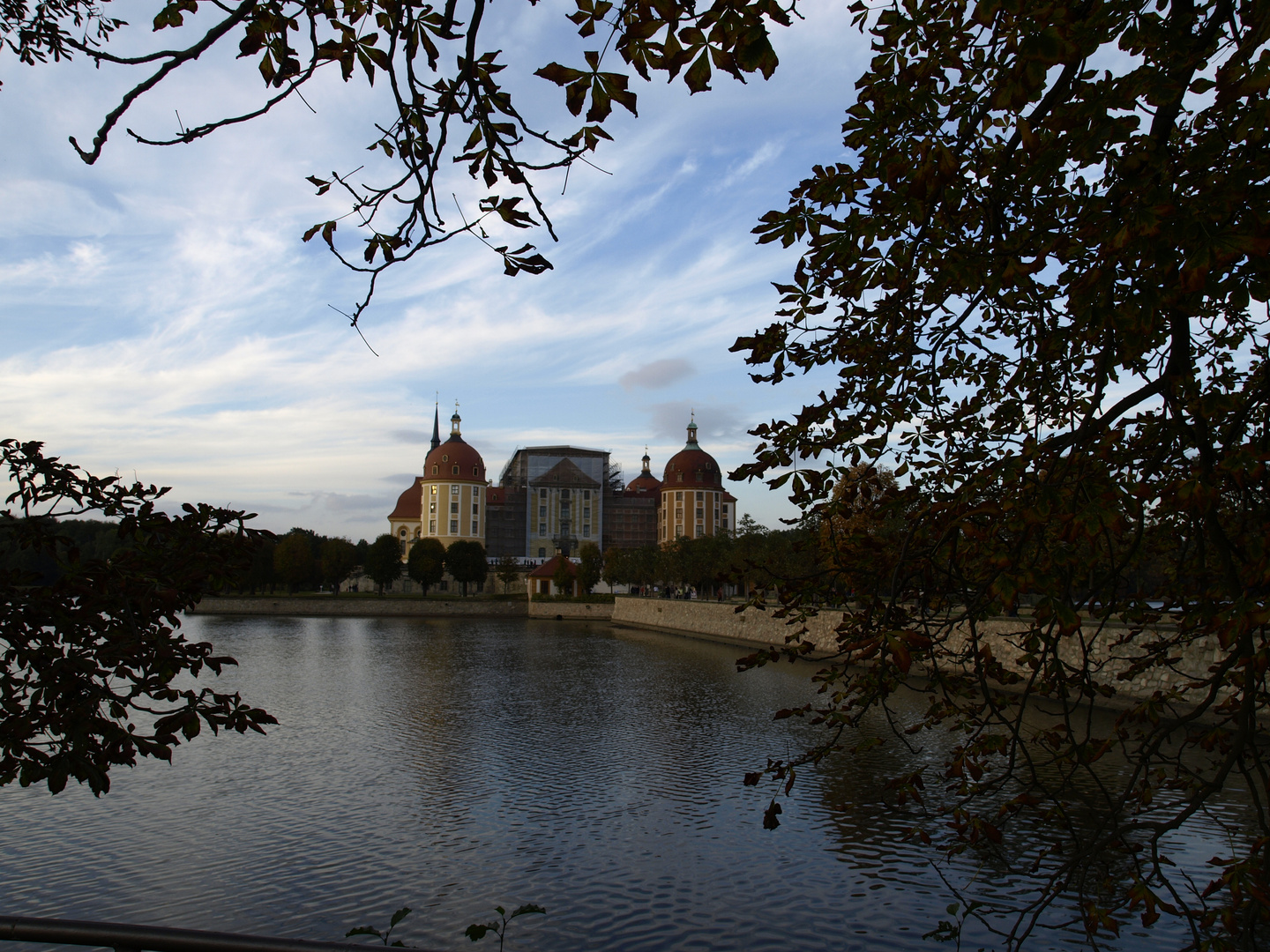 Moritzburg am Abend